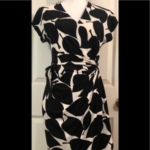 Maggie London wrap dress